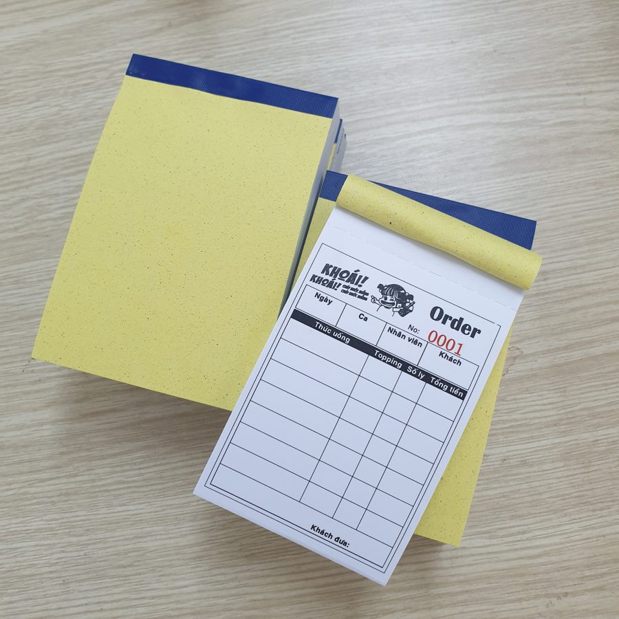 BÁO GIÁ IN ORDER ĐỘC QUYỀN