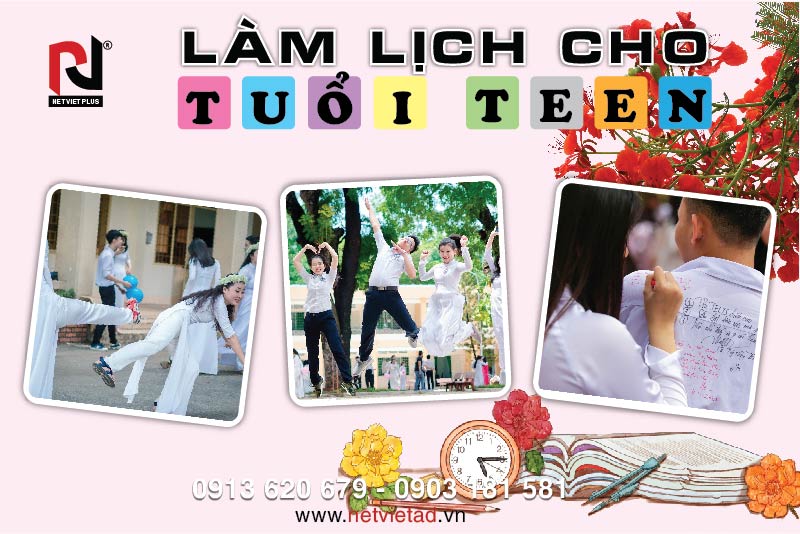Tại sao làm lịch cho tuổi teen lại ý nghĩa đến vậy?