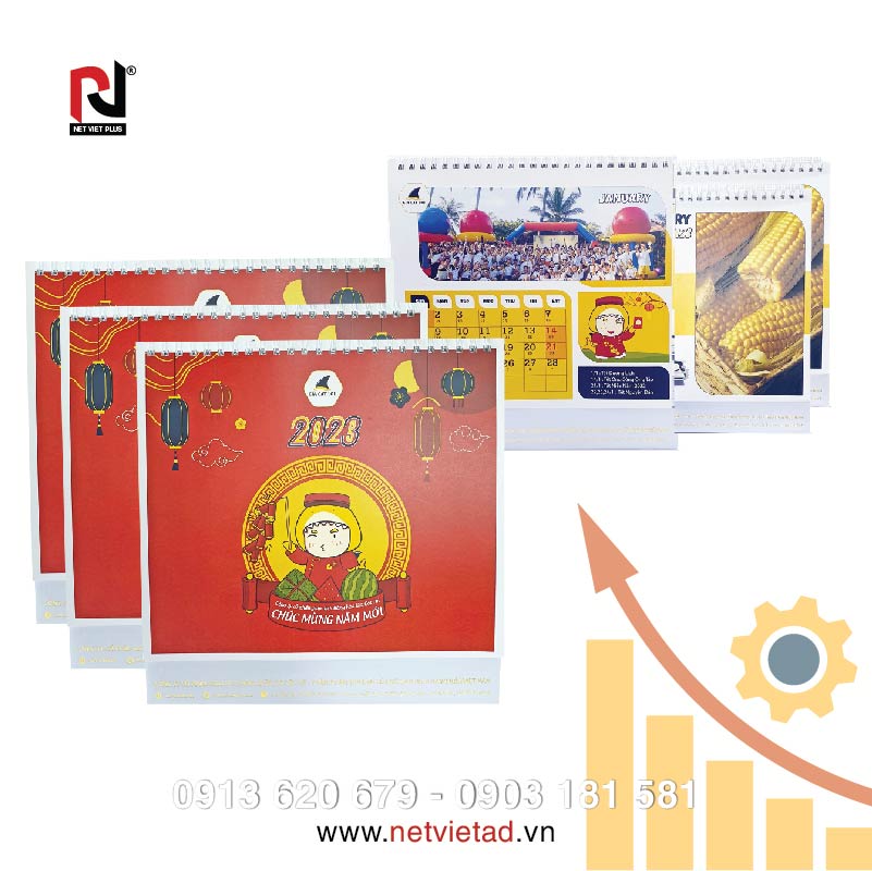 Thiết kế lịch độc quyền cho doanh nghiệp